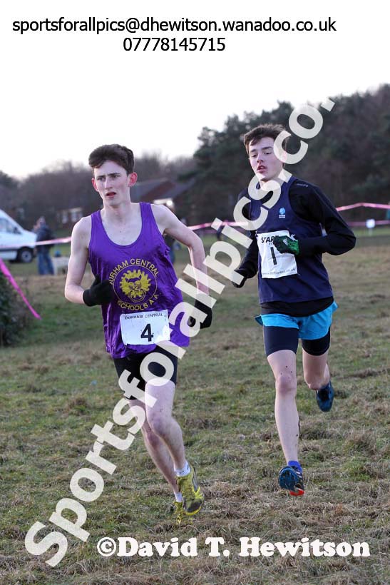 Durham Schools Cross Country, Meadowfield Leisure Centre, Meadowfield. Photo: David T. Hewitson/Sports for All Pics